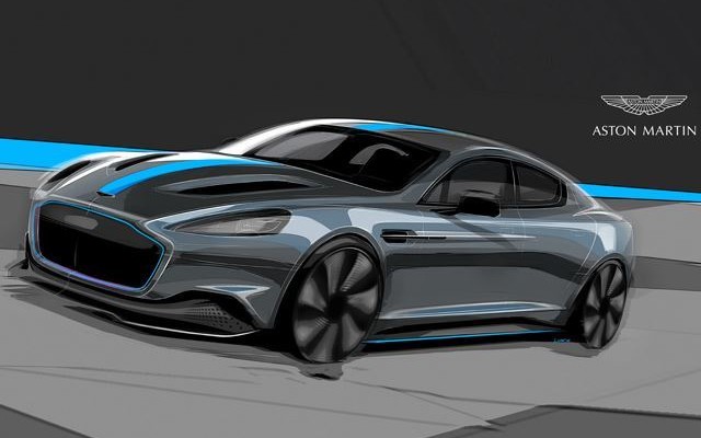 Электрокар Aston Martin RapidE