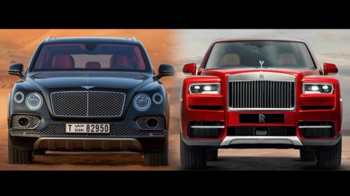Bentley Bentayga и Rolls-Royce Cullinan