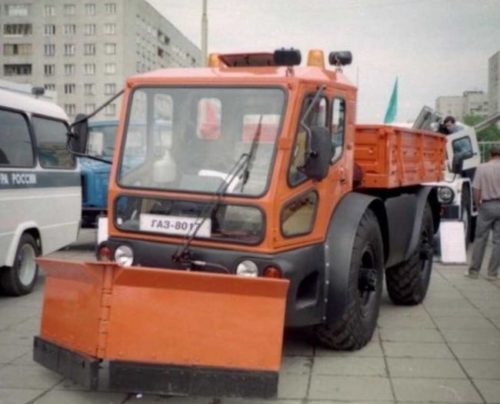 ГАЗ-8017 - Советский Унимог