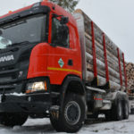 Два эксклюзивных тягача Scania по заказу