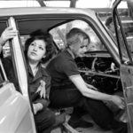 Советские женщины на автозаводе «Москвич»