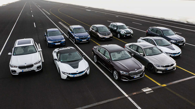 25 гибридных моделей BMW к 2025 году
