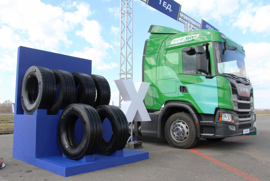 Michelin -теперь энергосберегающие грузовые шины