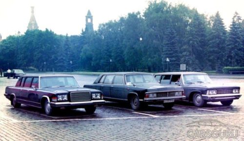 Советские легковые автомобили с двигателем V8