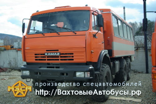 Вахтовый автобус КАМАЗ НЕФАЗ 4208
