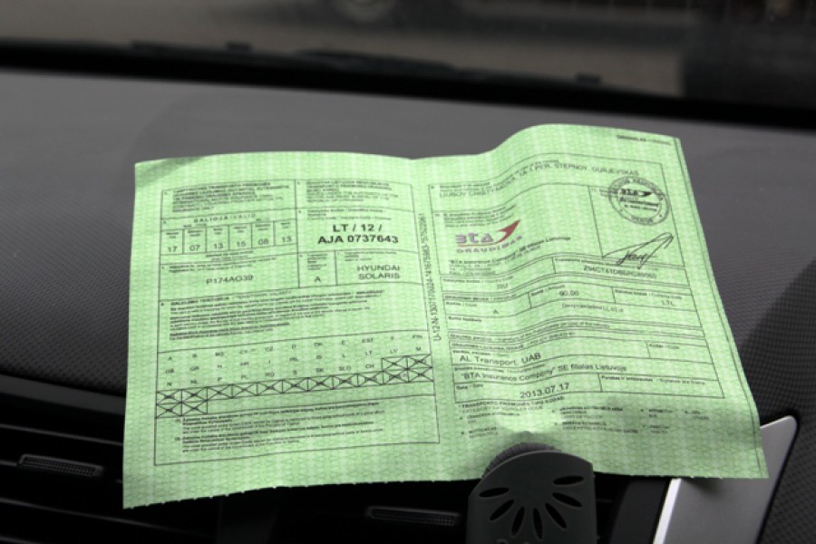 Что такое «Зеленая карта» водителя