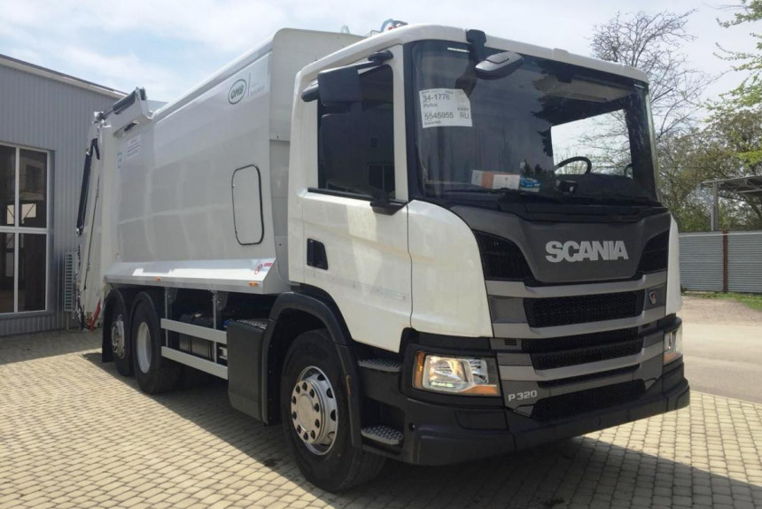 Коммунальная спецтехника Scania