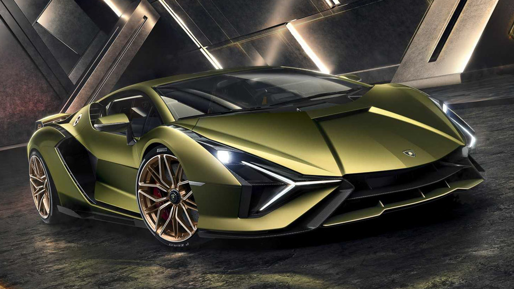 Гибридный суперкар Lamborghini Sian