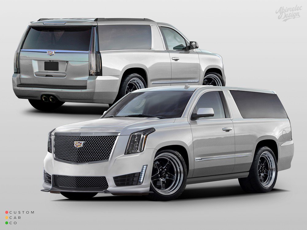 Купе-версии Cadillac Escalade-V и Chevrolet Tahoe SS