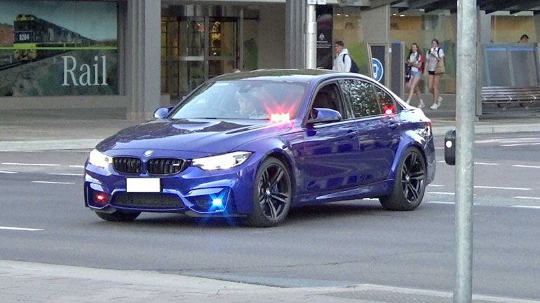BMW M3 для борьбы со стритрейсерами