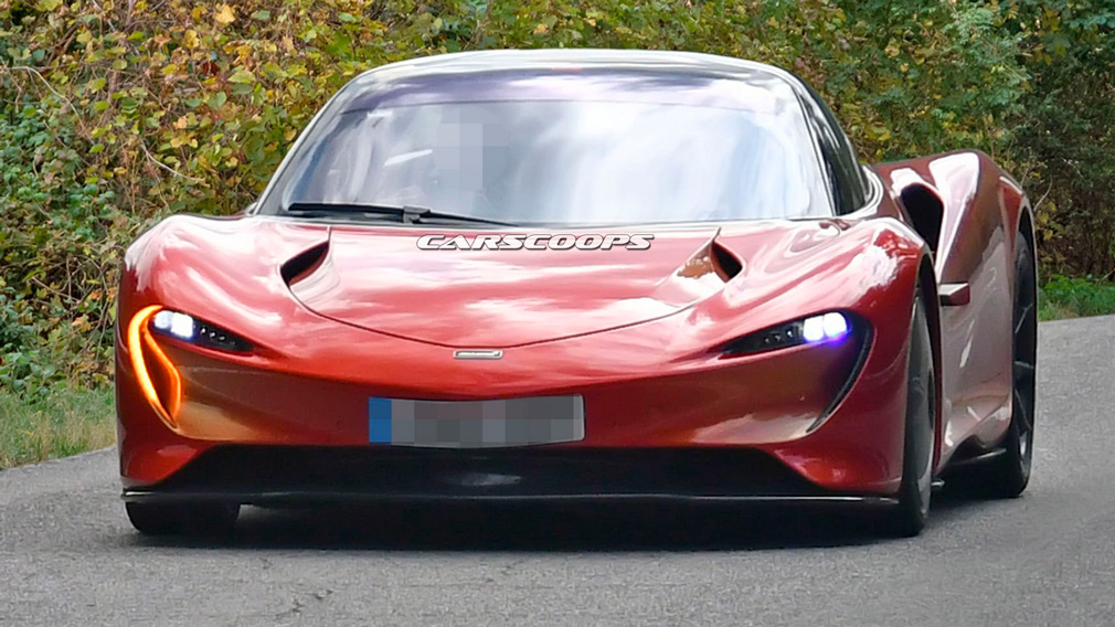 Быстрейший суперкар McLaren на общей дороге
