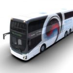 Двухэтажный электрический автобус Hyundai