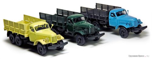 Масштабные модели отечественных грузовиков