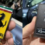 Необычный ключ Ferrari Roma
