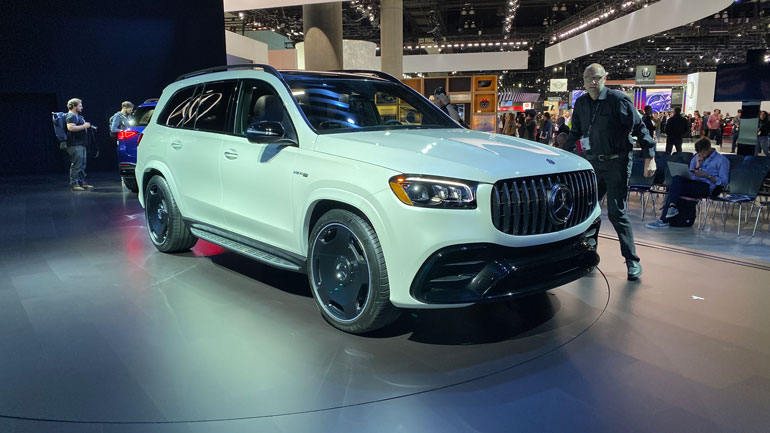 Внедорожник Mercedes-AMG GLS 63 с 603-сильным мотором