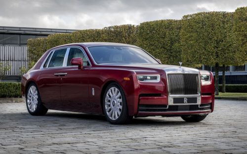 Rolls-Royce Red Phantom Пять слоёв краски