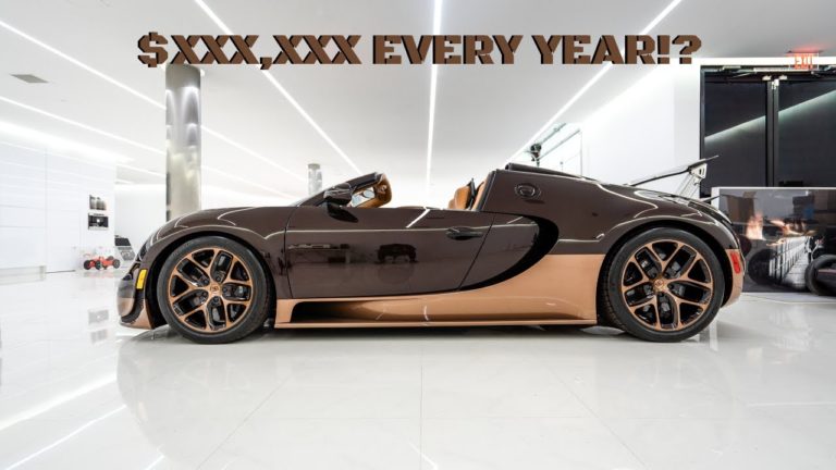 Сколько стоит содержание двух Bugatti