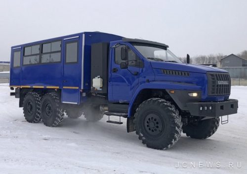 Вахтовые автобусы «Урал» на газовом топливе