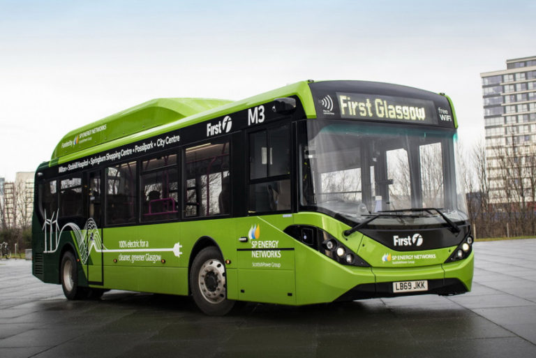 Китайские электробусы BYD с британскими кузовами в Шотландии