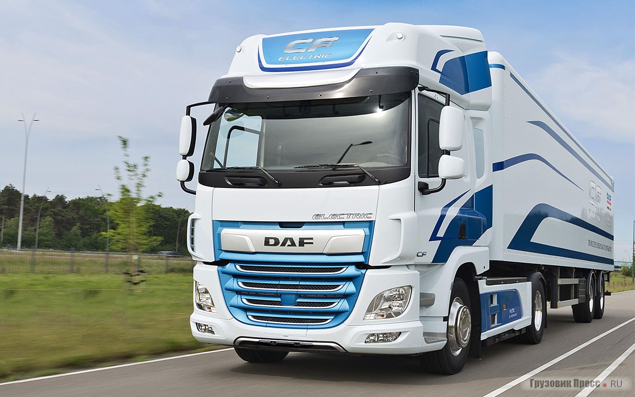 Новые грузовики компании DAF