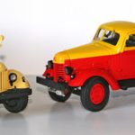 Масштабированные модели советских грузовых автомобилей