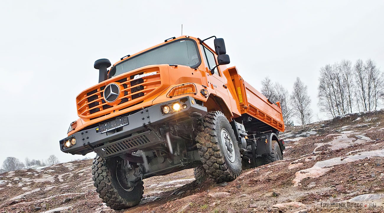 Сверхпроходимый грузовик Mercedes-Benz Zetros