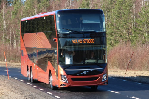Двухэтажный автобус Volvo