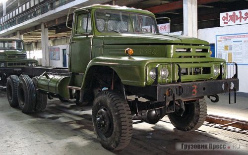 Северокорейские грузовики Jaju-64 и Jaju-82