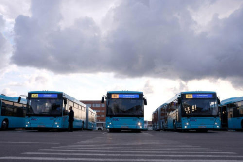 Автобусы-«гармошки» МАЗ для Санкт-Петербурга
