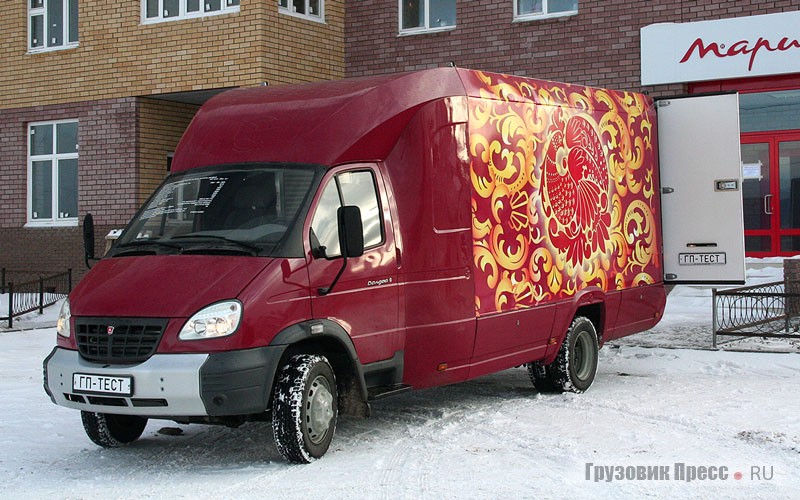 Фургон-мультистоп Profit на шасси ГАЗ-33104 «Валдай»