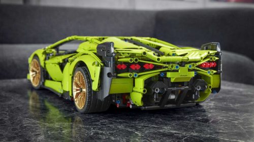 Lamborghini Sian превратили в лего