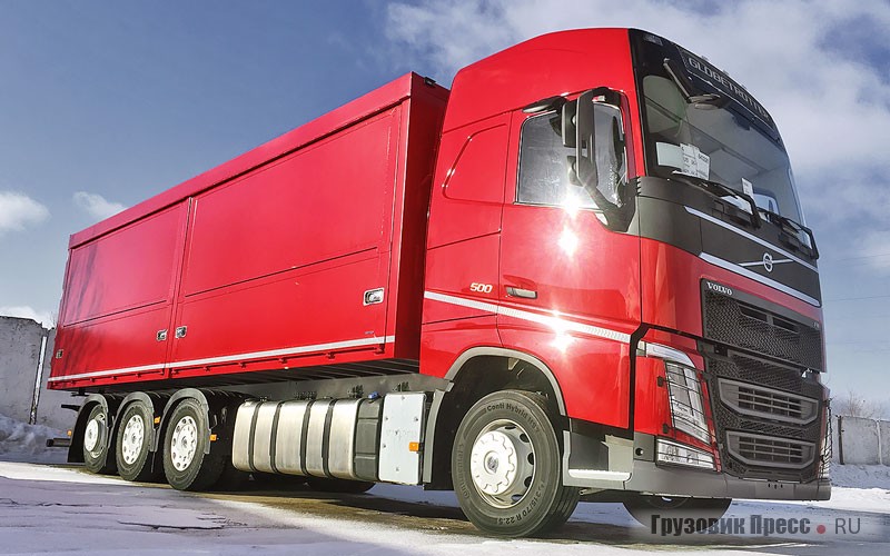 Многоосные грузовики Volvo Trucks
