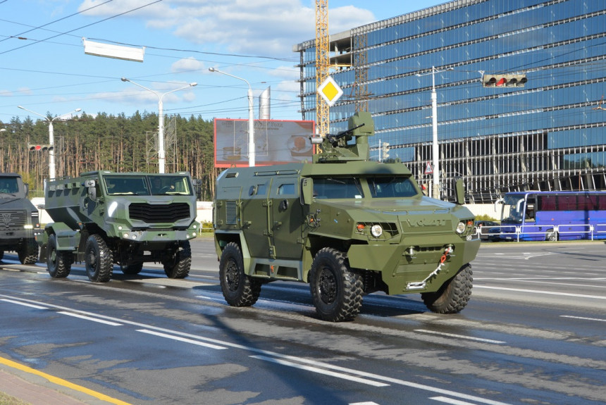 Военные новинки на параде Победы в Минске
