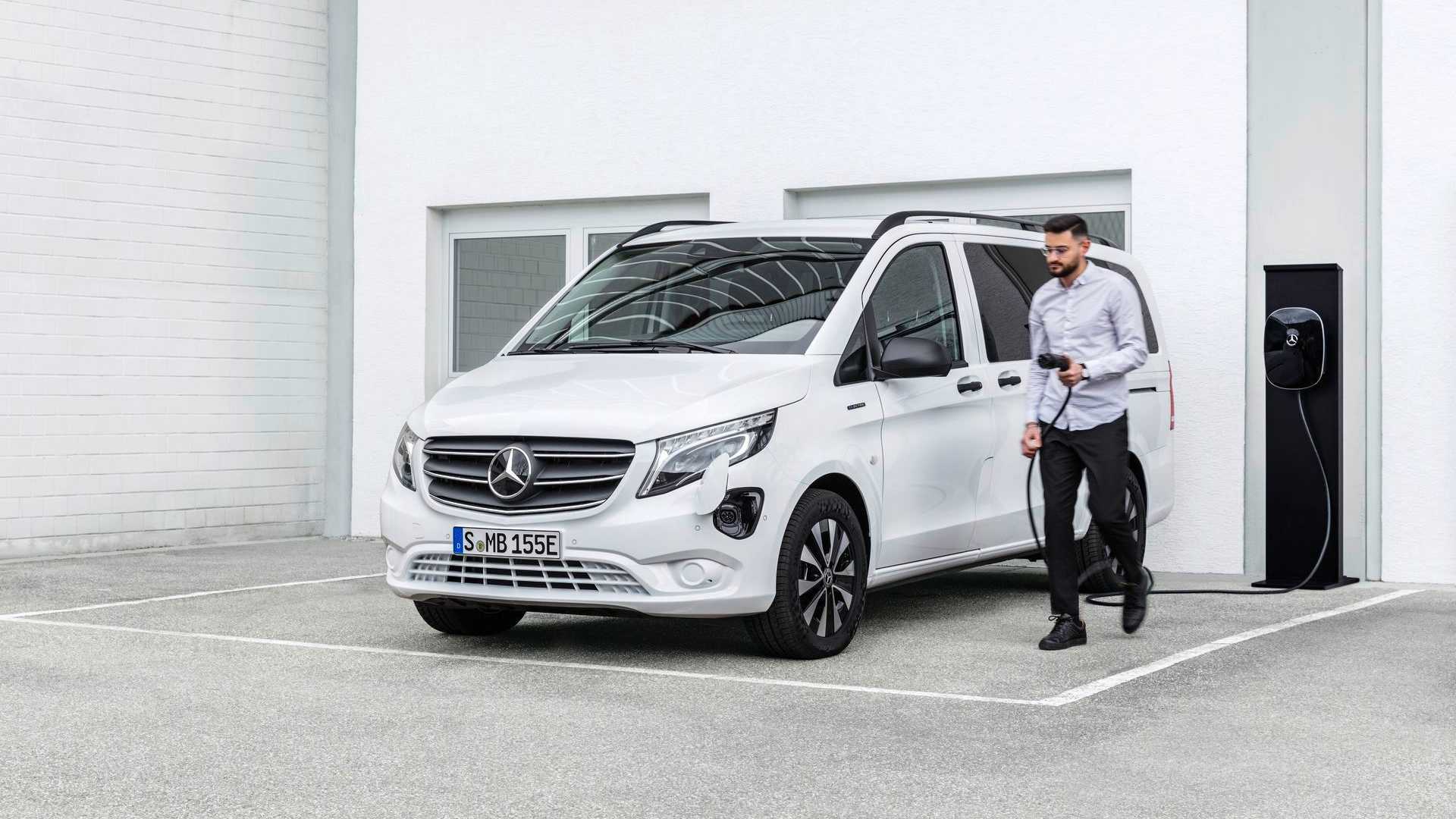 Электрофургон и электробус Mercedes-Benz eVito