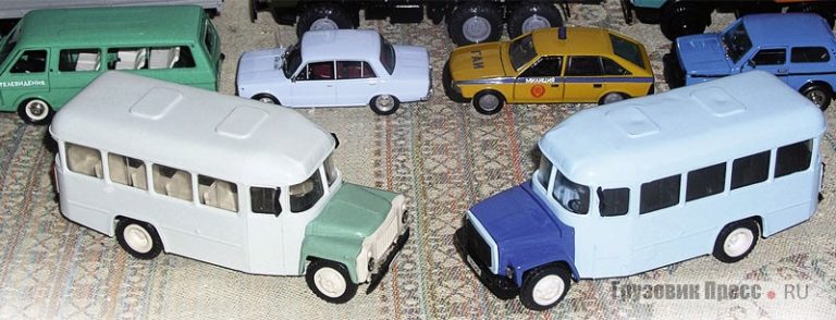 Масштабные модели автомобилей «Компаньона» из Краснодара