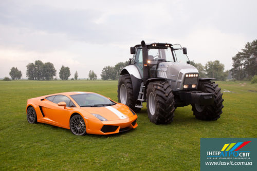 Тракторы от Porsche и Lamborghini