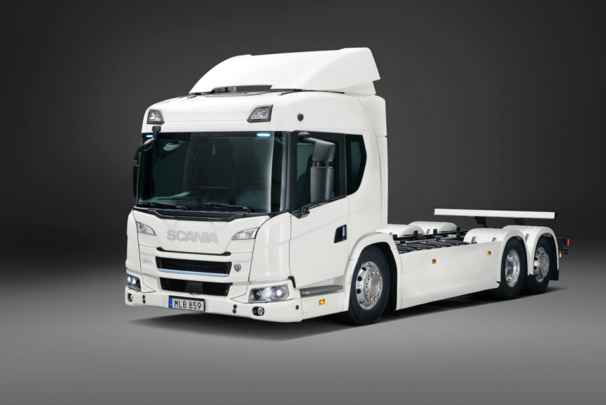 Scania - серийное производство гибридных и электрических грузовиков