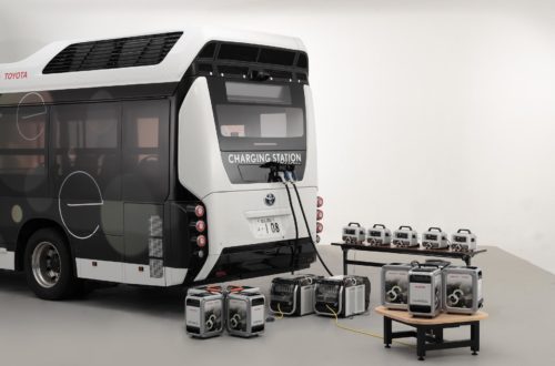 Toyota FC Bus поделится электроэнергией
