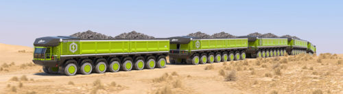 ETF Trucks - автопоезда грузоподъемностью 6000 тонн