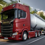 Рекорд мощности нового тягача Scania с мотором V8