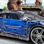 Гиперкар Bugatti Chiron — сделан из металлолома