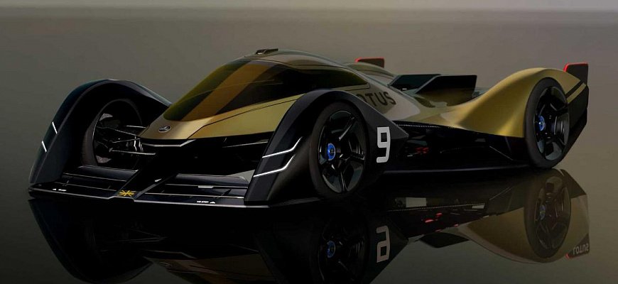Lotus E-R9 Endurance Racer - электрический спортивный автомобиль