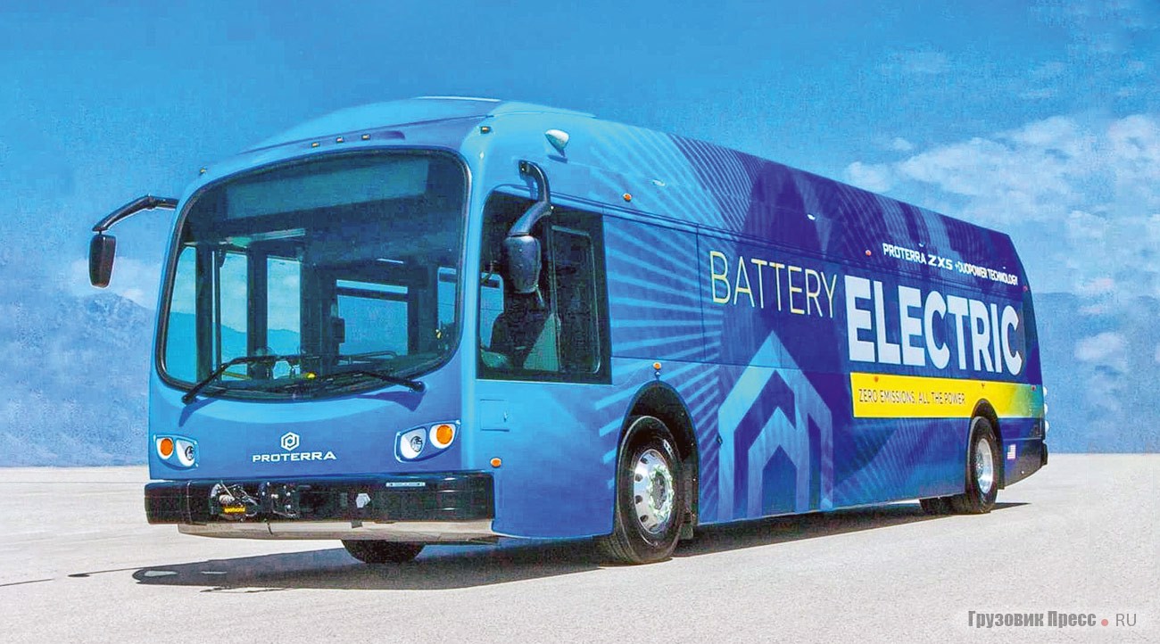 Proterra - электрические автобусы 5 поколения