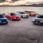 Гонка между четырьмя поколениями универсалов Audi RS6