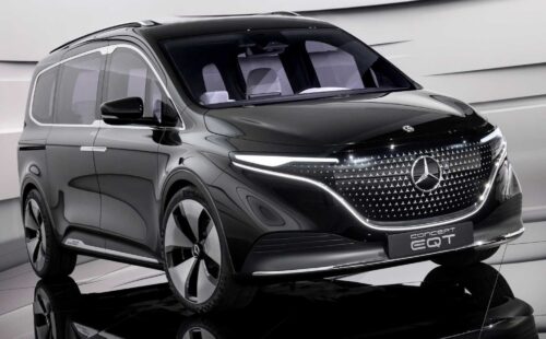 Mercedes Benz EQT - электрические минивэны