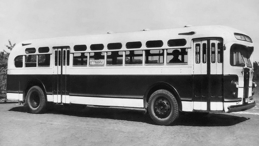 Советский гибридный автобус