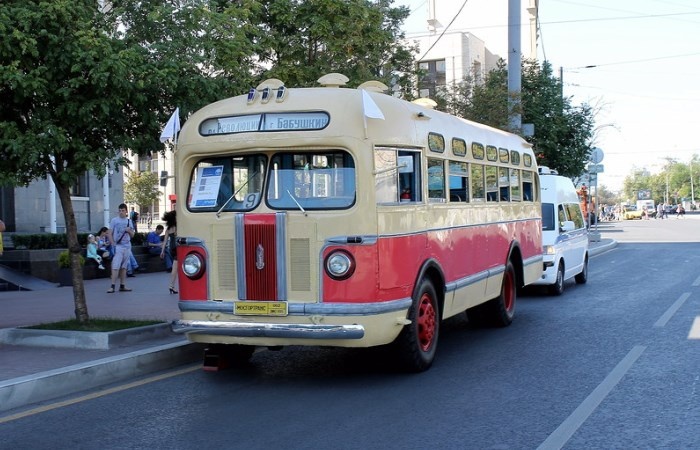 Советский автобус «ЗИС-155» - история
