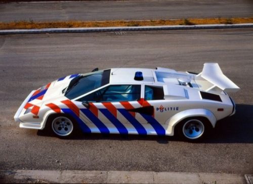 Необычные полицейские автомобили