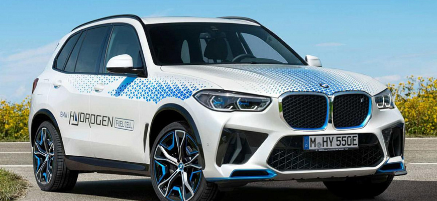 BMW iX5 Hydrogen - водородный бронекроссовер