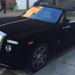 Rolls-Royce покрытый бархатом